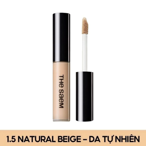 Kem Che Khuyết Điểm The Saem Có Chống Nắng Hàn Quốc Cover Perfection Tip Concealer SPF28/PA++ 6.5g
